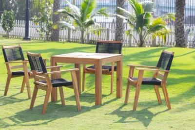 Panama Jack Laguna 5-Piece Square Dining Set