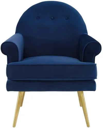 Revive Tufted Button Accent Performance Velvet Armchair