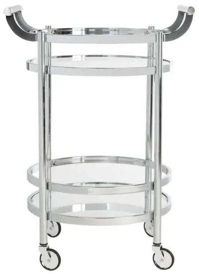 SIENNA 2 TIER ROUND BAR CART