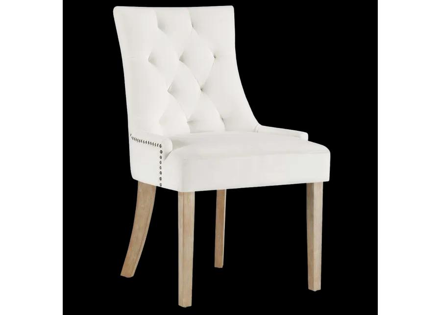 Pose Performance Velvet Dining Chair