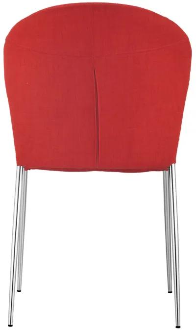 Oulu Dining Chair (Set of 4) Tangerine