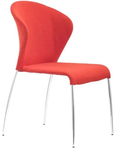 Oulu Dining Chair (Set of 4) Tangerine