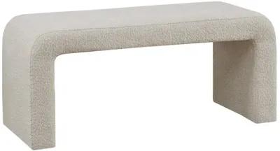 Boucle Waterfall Bench