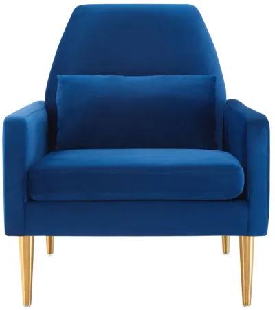 Liliana Performance Velvet Armchair