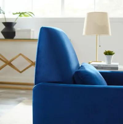 Liliana Performance Velvet Armchair