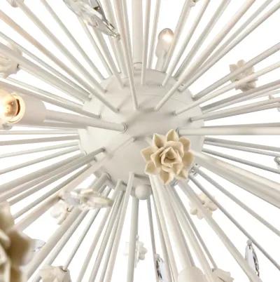 Adelaide 59.5'' Wide 20-Light Chandelier - Textured White