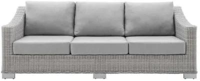 Conway Sunbrella® Outdoor Patio Wicker Rattan Sofa