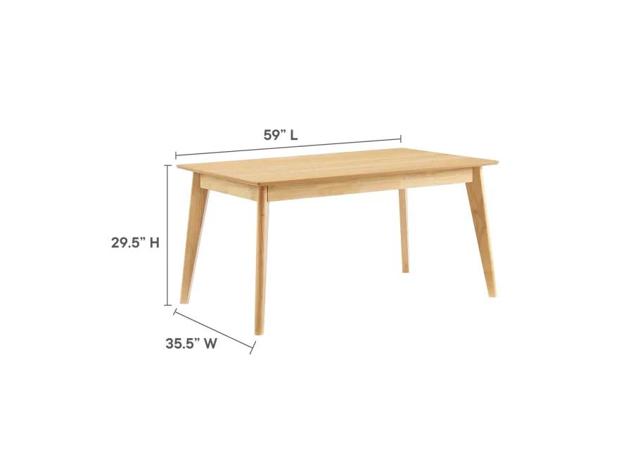 Oracle 59" Rectangle Dining Table