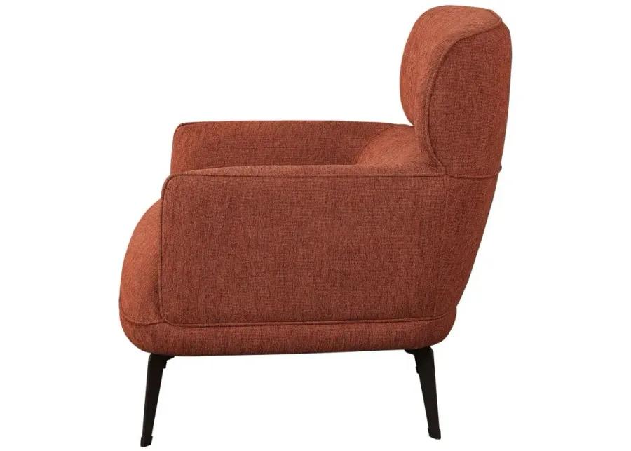 Andrea Heavy Duty High Back Accent Chair Orange