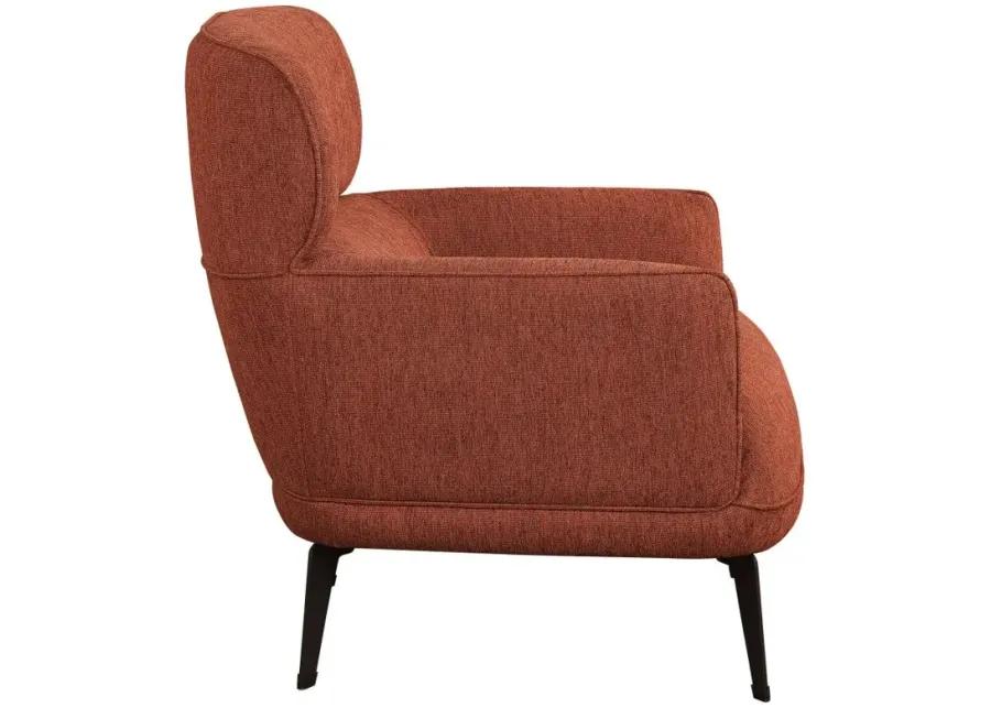 Andrea Heavy Duty High Back Accent Chair Orange