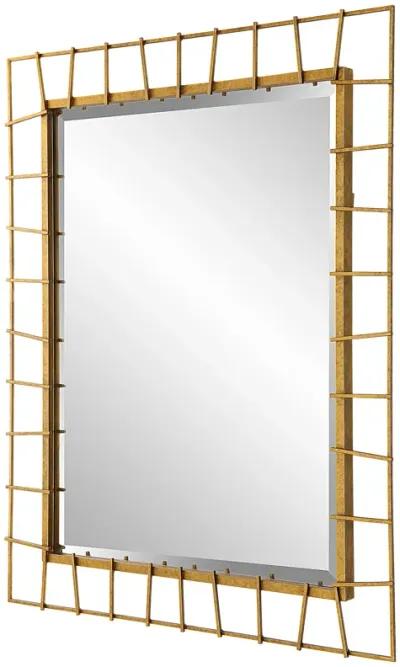 Uttermost Townsend Antiqued Gold Mirror