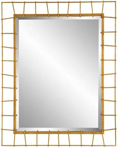 Uttermost Townsend Antiqued Gold Mirror