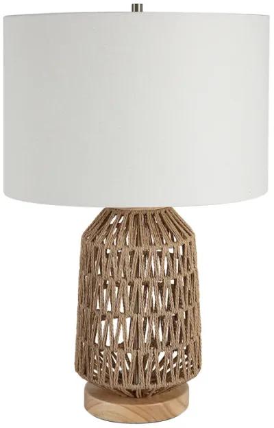 Oak Wood  Table Lamp