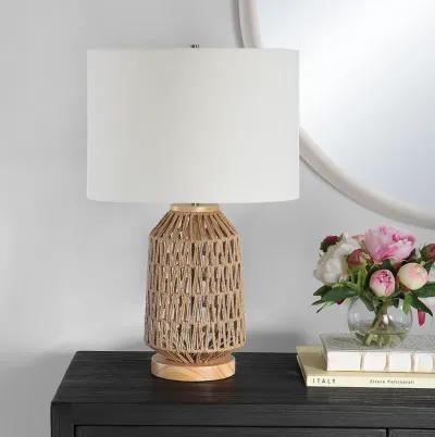 Oak Wood  Table Lamp