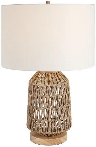 Oak Wood  Table Lamp