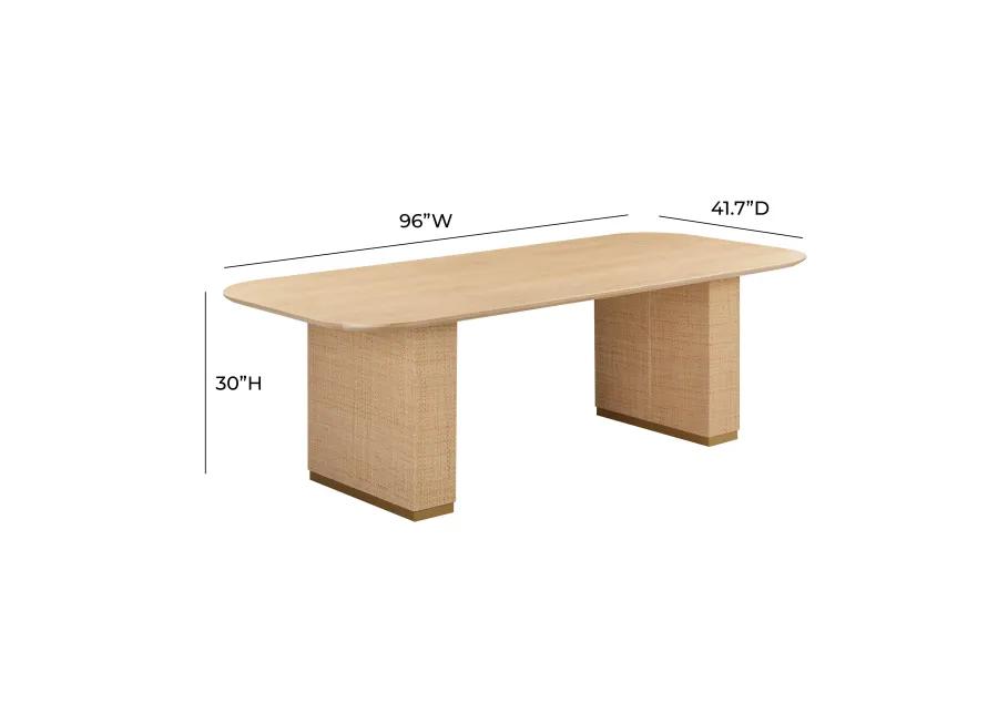 Akiba 96" Rectangular Dining Table