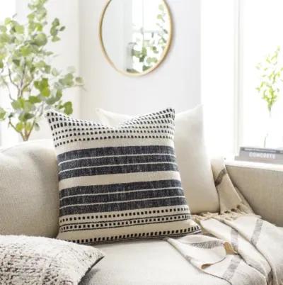 Binghampton BHT-001 20"L x 20"W Accent Pillow