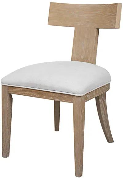 Idris Armless Chair Natural