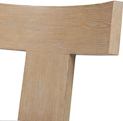 Idris Armless Chair Natural