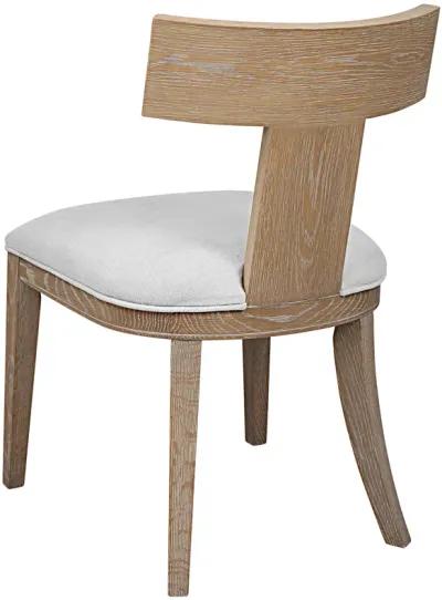 Idris Armless Chair Natural