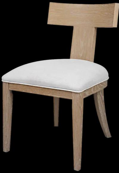 Idris Armless Chair Natural