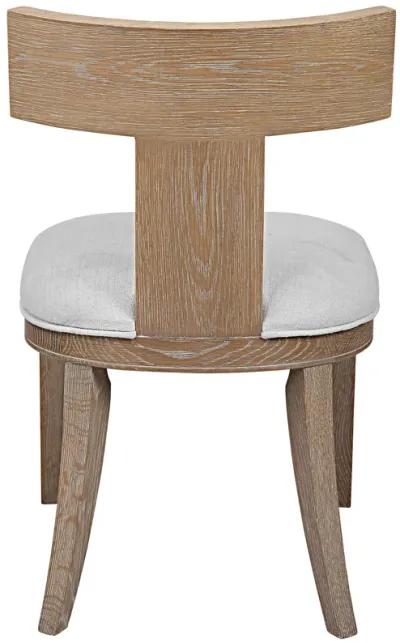 Idris Armless Chair Natural