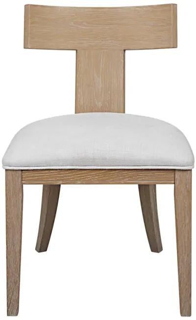 Idris Armless Chair Natural