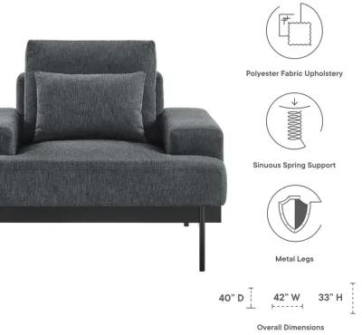 Proximity Upholstered Fabric Armchair