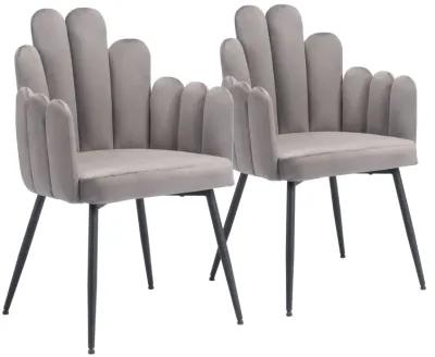 Noosa Dining Chair (Set of 2) Gray