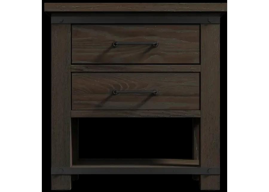 Newton 2-Drawer Nightstand