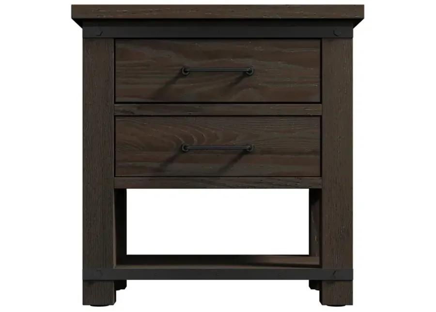 Newton 2-Drawer Nightstand