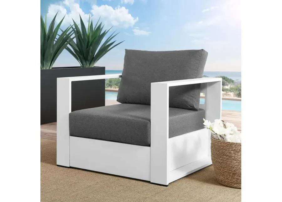 Tahoe Powder-Coated Aluminum Outdoor Armchair