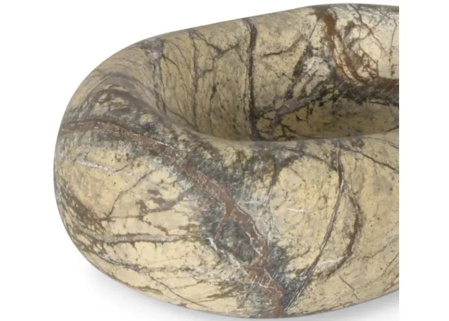 Lagoon Marble Bowl (Brown)