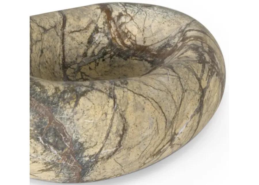 Lagoon Marble Bowl (Brown)