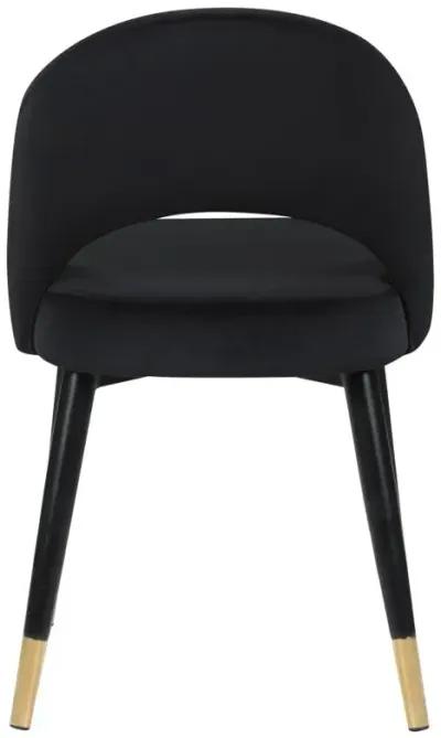 Kaison Arched Back Upholstered Side Chairs Black (Set of 2)