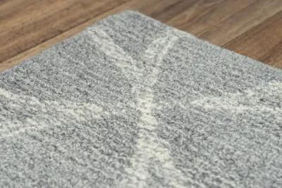 Harmony Gray  Wool 5' x 7'6" Rectangle Rug