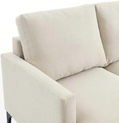 Evermore Right-Facing Upholstered Fabric Sectional