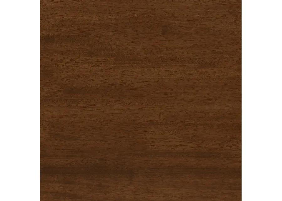 Connie 4-piece Counter Height Set Chestnut and Dark Brown