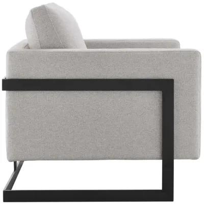 Posse Upholstered Fabric Accent Chair