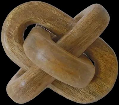 Wood, 6" Decorative Knot, Natural