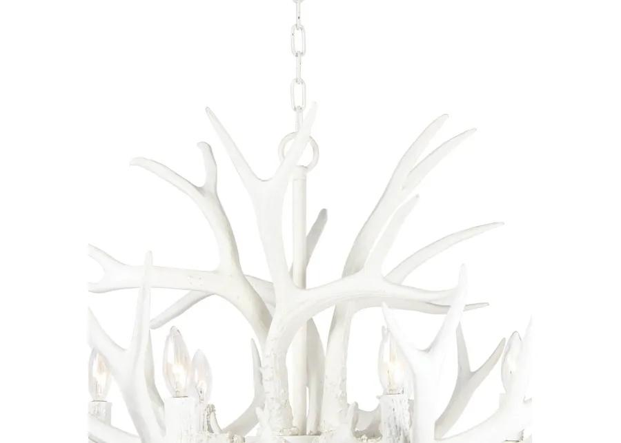 Antler Chandelier (White)