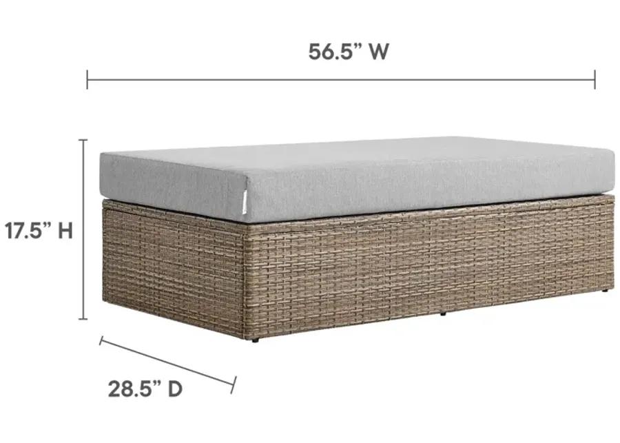 Convene Outdoor Patio Outdoor Patio Rectangle Ottoman