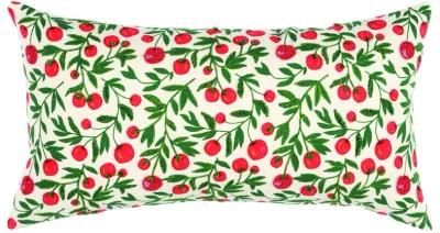 Botanical With Fruit Ivory  Pillow