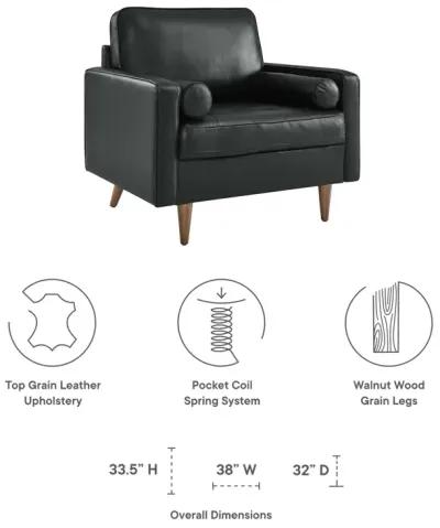 Valour Leather Armchair