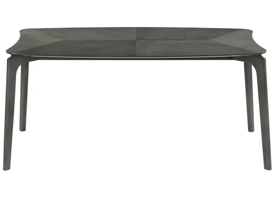 Kalia Wood Dining Table in Gray Finish