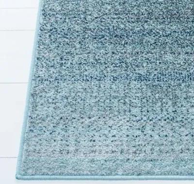 Adirondack Contemporary Purple / Grey 8' X 10' Powerloomed Rug