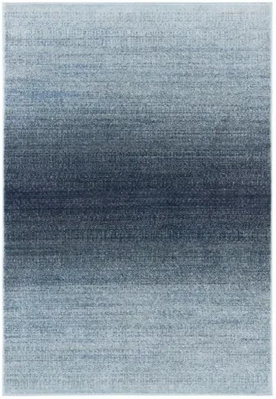 Adirondack Contemporary Purple / Grey 8' X 10' Powerloomed Rug