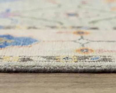 Envision Gray/Ivory  Hand Spun Wool 2' x 3'  Rectangle Rug