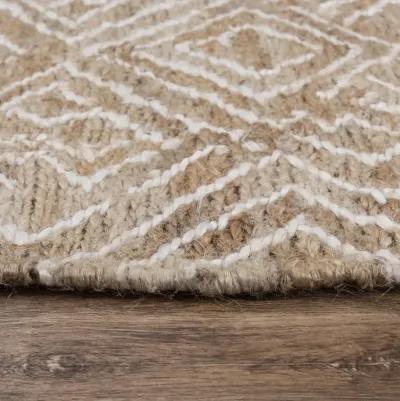 Bengal Natural/Beige  Jute 9'x12' Rectangle Rug