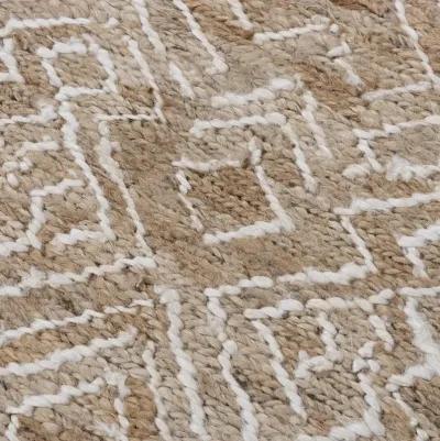 Bengal Natural/Beige  Jute 9'x12' Rectangle Rug